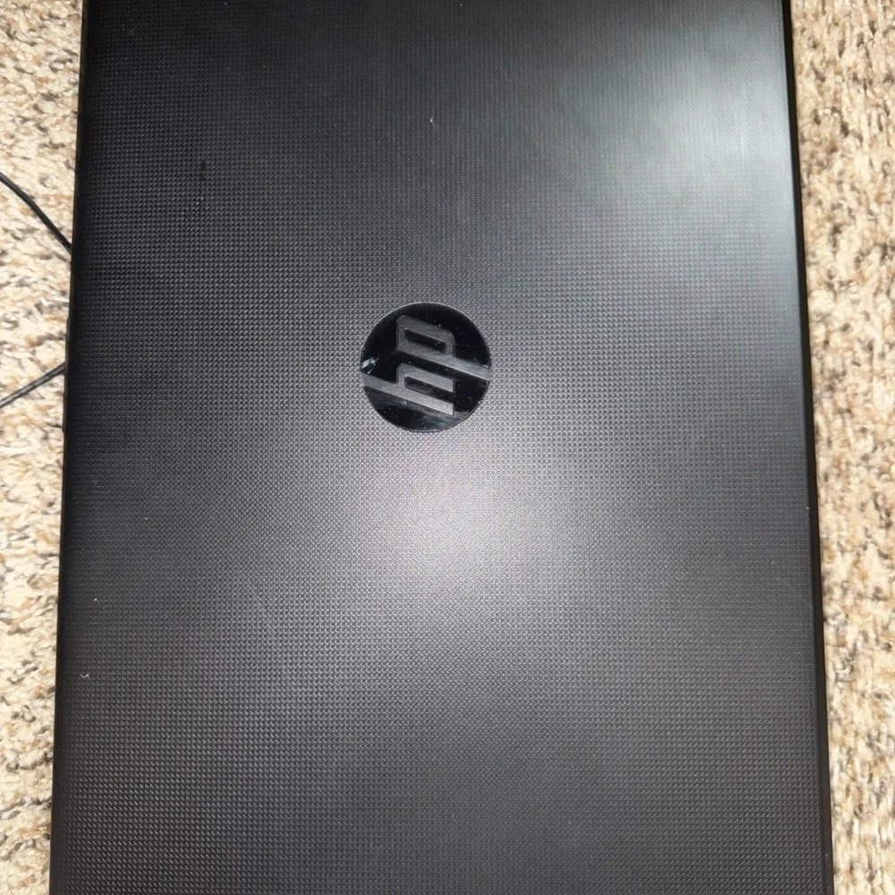 HP Black Business Laptop with Sleek Design